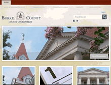 Tablet Screenshot of burkecounty-ga.gov